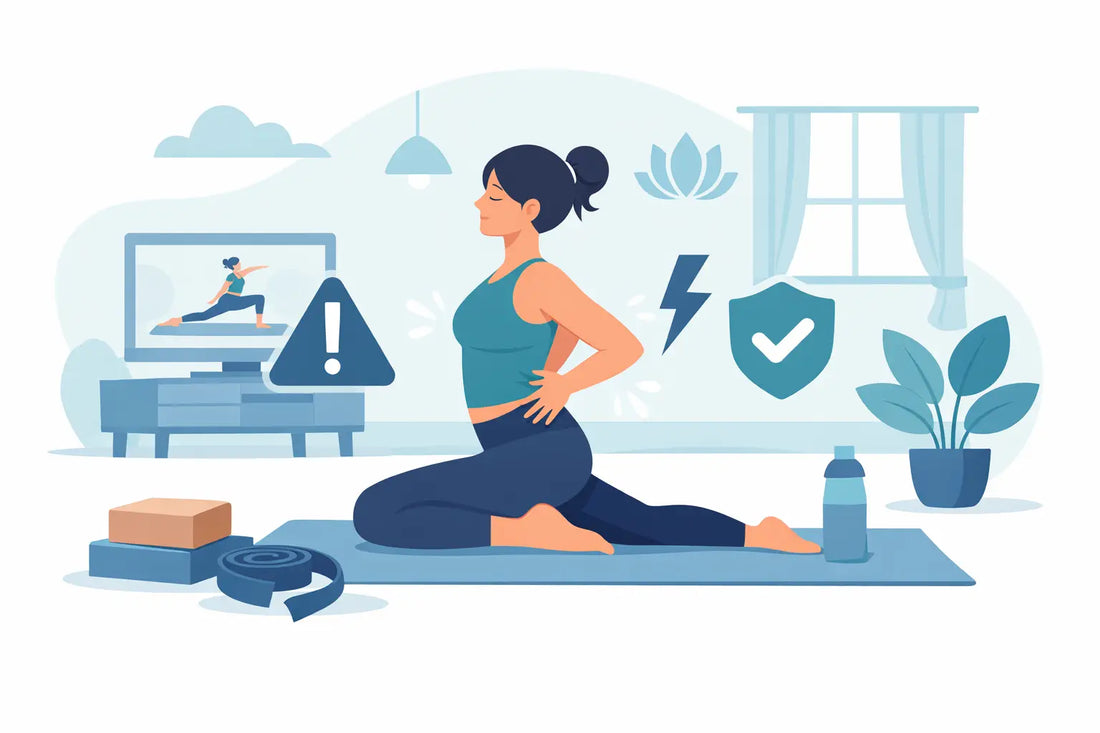 Evde Yoga Yaparken Sakatlanmamak İçin 8 Kural