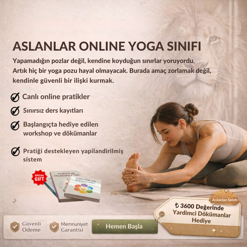 Aslanlar Online Yoga Sınıfı