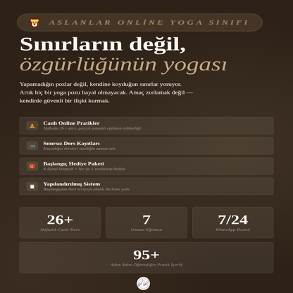 Aslanlar Sınıfı Tam Program