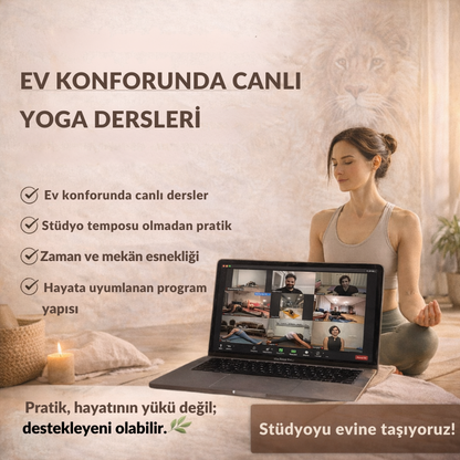 Aslanlar Online Yoga Sınıfı