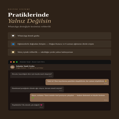 Aslanlar Sınıfı Tam Program