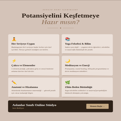 Aslanlar Sınıfı Tam Program